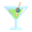 cocktail glass emoji